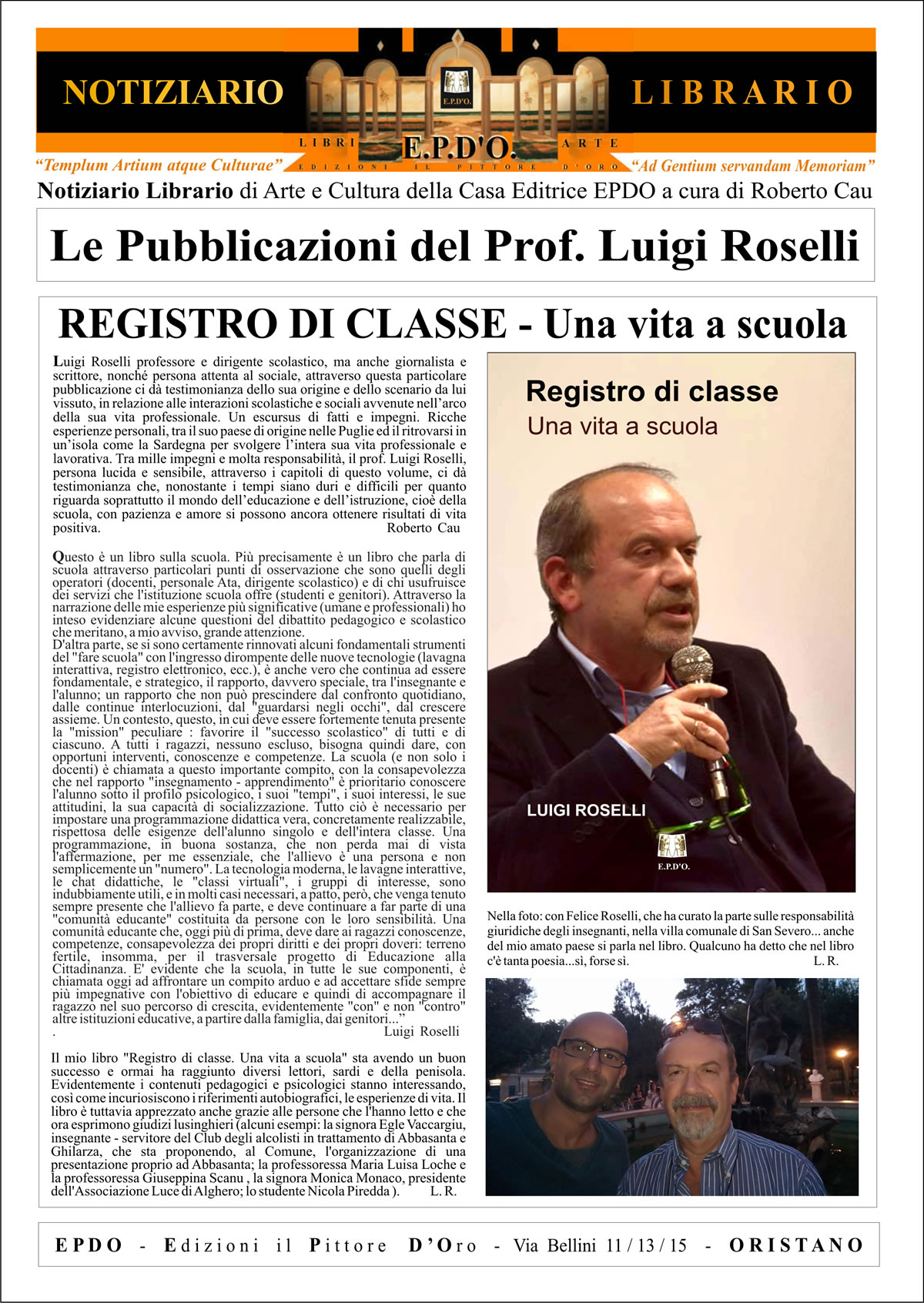 Notiziario Librairio EPDO - Luigi Roselli